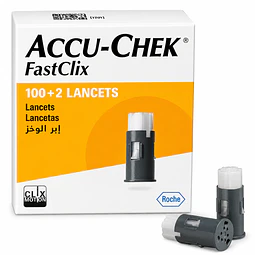 Lancetas Accu Chek Fastclix 100+2