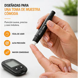 Lancetas Accu-chek® Softclix 25 Unidades.
