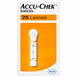 Lancetas Accu-chek® Softclix 25 Unidades.