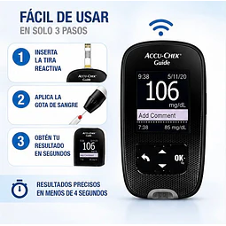 Glucometro - Medidor De Glucosa Accu-chek Guide 