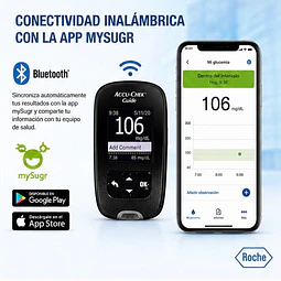Glucometro - Medidor De Glucosa Accu-chek Guide 