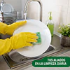 Guante Latéx Doméstico Amarillo Variedades Adonays - 1 Par