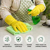 Guante Latéx Doméstico Amarillo Variedades Adonays - 1 Par