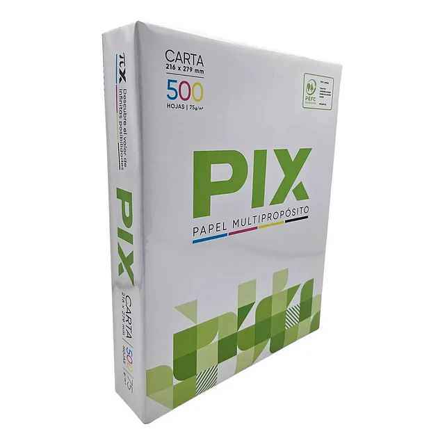 Resma Papel Premiun Tamaño Carta Pix 500 Hojas 