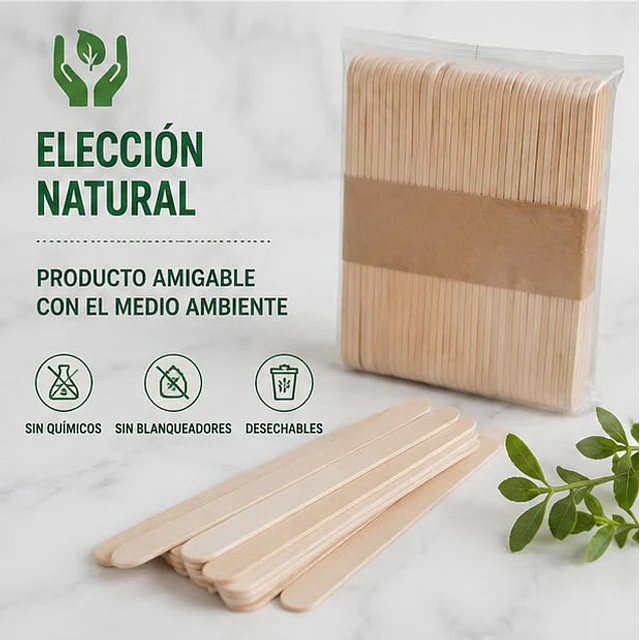 Palo O Palitos De Helados 100 Unidades