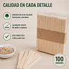 Palo O Palitos De Helados 100 Unidades
