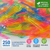 Cucharas Colores De Plástico Pequeñas Postre X 250 Unidades