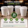 Vasos Termicos Reutilizables 8oz Plumavit 