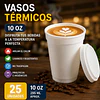 Vasos Termicos Reutilizables 10oz Plumavit 