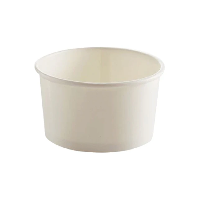 Pote De Helado Blanco Pack De 50unidades 5Oz