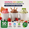 Pote De Helado Blanco Pack De 50unidades 5Oz