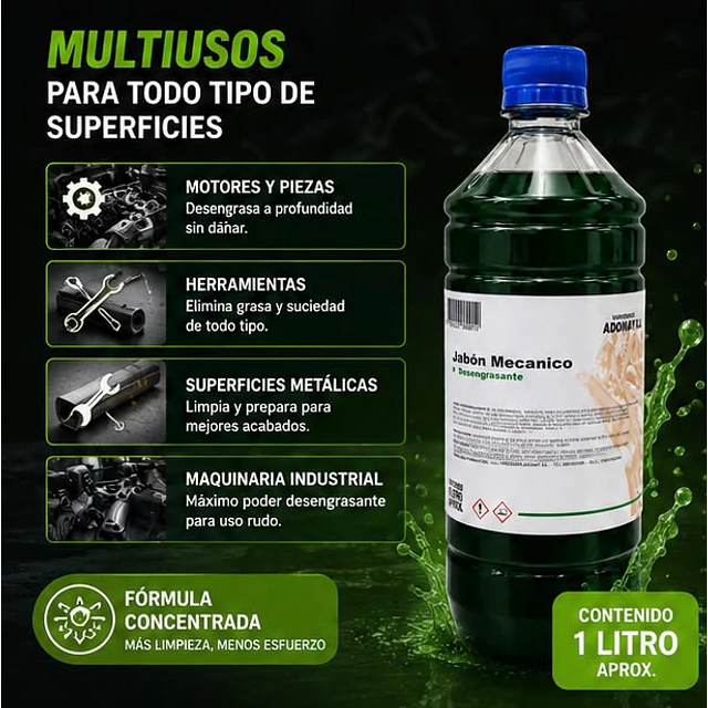 Jabon Mecanico 1 Litro