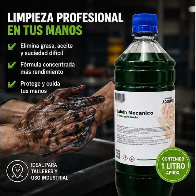 Jabon Mecanico 1 Litro