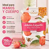 Jabon Liquido Vidabell Aroma A Manzana Miel 750ml