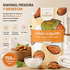Jabon Liquido Vidabell Aroma Yoghurth Almendras 750ml