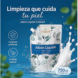 Jabon Liquido Vidabell Aroma Crema 750ml