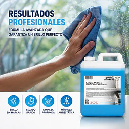 Limpia Vidrios Multiusos 5 Litros
