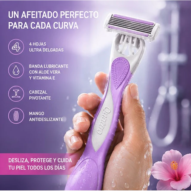 Afeitadora Schick Quattro 4 You 1 Unidad