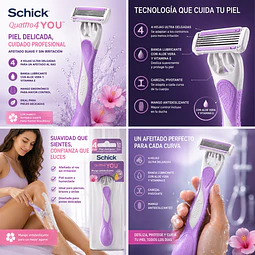 Afeitadora Schick Quattro 4 You 1 Unidad