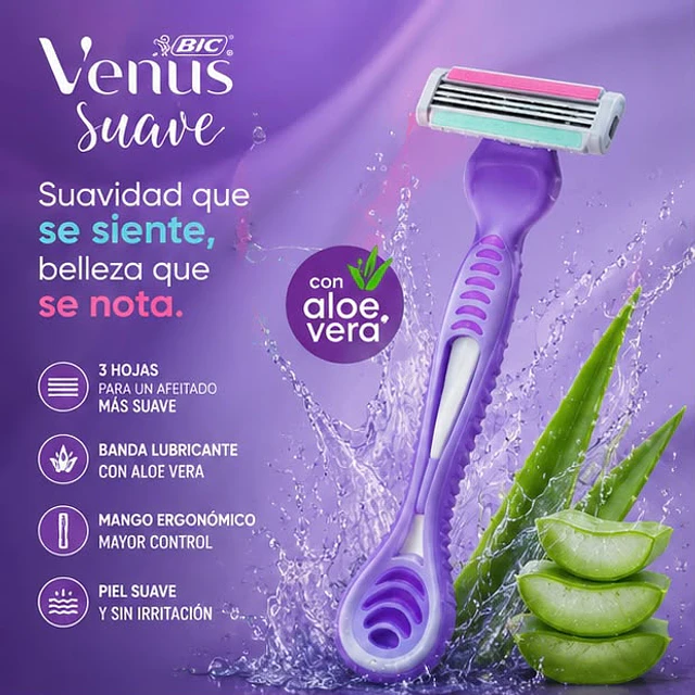 Afeitadora Gillette Venus Suave 1 Unidad