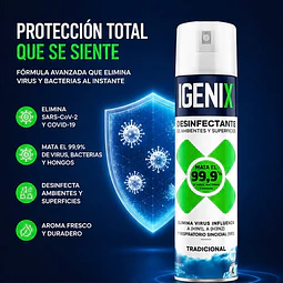 Desinfectante en Aerosol Igenix Tradicional 360 cc