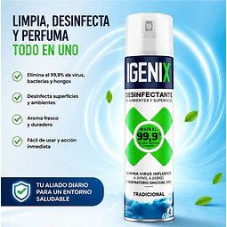 Desinfectante en Aerosol Igenix Tradicional 360 cc