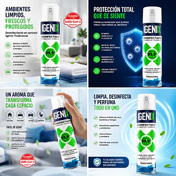 Desinfectante en Aerosol Igenix Tradicional 360 cc
