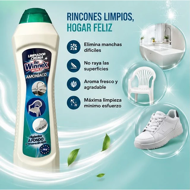 Limpiador En Crema Winnex Original 750gr