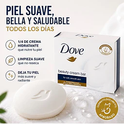  Jabon En Barra Dove Beauty Cream Bar 75g