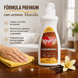 Lustra Muebles Crema Virginia Vainilla 250ml