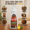 Lustra Muebles Crema Virginia Tradicional 250ml