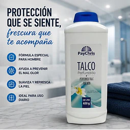 Talco Perfumado Hombre 650g