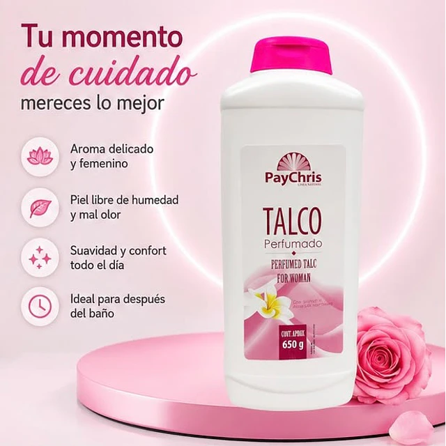 Talco Perfumado Mujer 650g