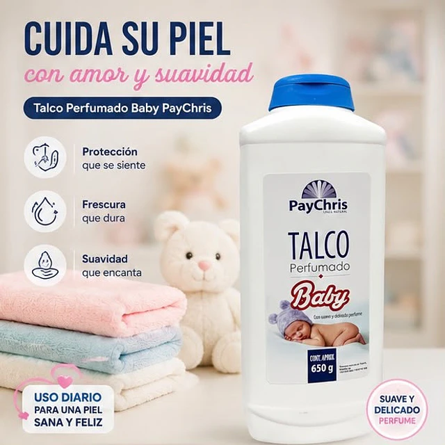 Talco Perfumado Baby 650g