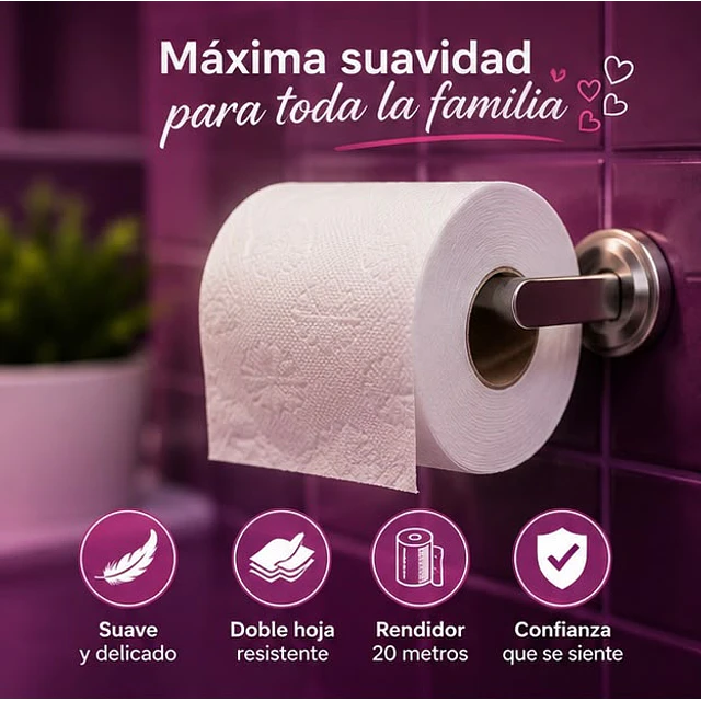 Papel Higiénico Swan 6 Rollos 20 Metros