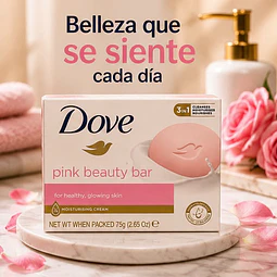  Jabon En Barra Dove Pink Beauty Bar 75g
