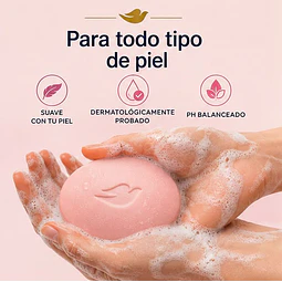  Jabon En Barra Dove Pink Beauty Bar 75g