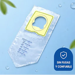 Bolsa recolector orina pediatrico 100ml / 10UNID