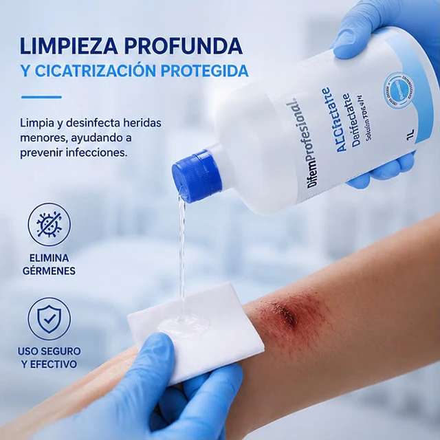 Alcohol Desinfectante 70% Difem 1000ml
