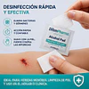Toallitas Higienix Alcohol Pad Caja 100 Unidades Difempharma