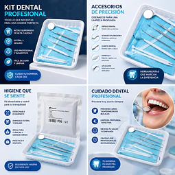 Set de Herramientas Para Higiene Dental 5 Piezas 