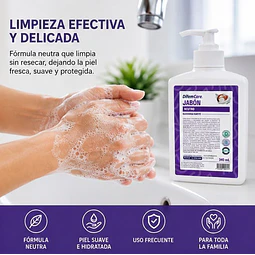 Jabon Neutro Con Glicerina Karite 340ml Difem Care