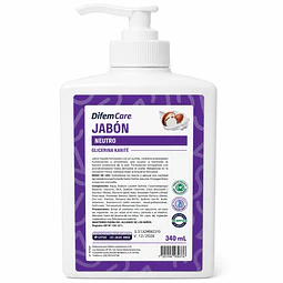 Jabon Neutro Con Glicerina Karite 340ml Difem Care
