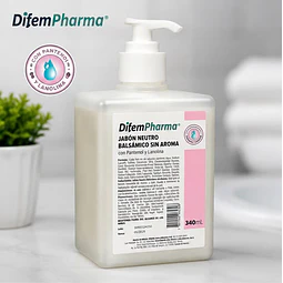Jabón Neutro Balsámico Sin Aroma 340ml Difem Care