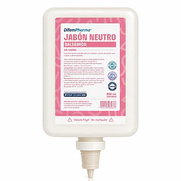 Jabón Neutro Balsámico Sin Aroma 800ml Difem Care