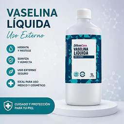 Vaselina Liquida Medicinal 1000ml Difem 