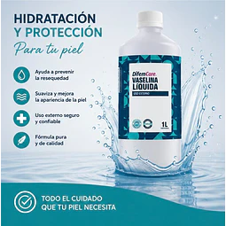 Vaselina Liquida Medicinal 1000ml Difem 