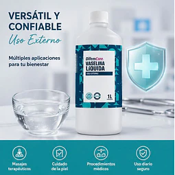 Vaselina Liquida Medicinal 1000ml Difem 