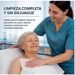 Toallas Jabonosa Higienix Difem Sin Enjuague Sobre 2 Uds