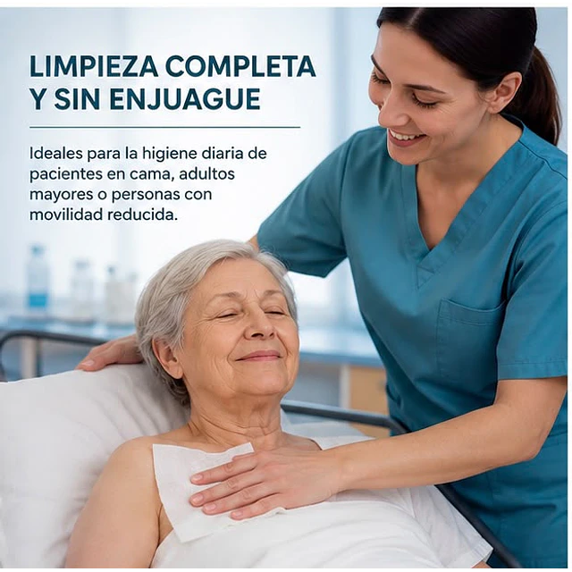 Toallas Jabonosa Higienix Difem Sin Enjuague Sobre 2 Uds